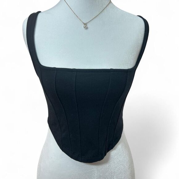 Urban Outfitters Black Corset - Picture 1 of 7